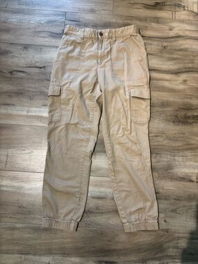 GAP Beige Girlfriend Jogger